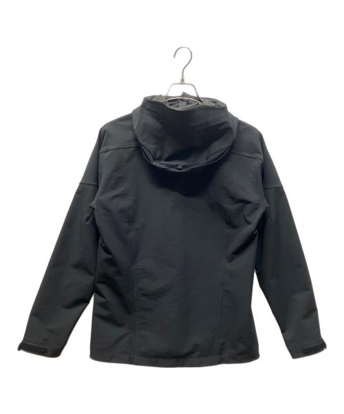 HAGLOFS（ホグロフス）HAGLOFS (ホグロフス) ソフトシェルジャケット GARNET WINTER HOOD MEN ブラック サイズ:Mの古着・服飾アイテム