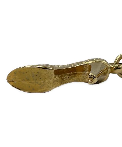 Salvatore Ferragamo（サルヴァトーレ フェラガモ）Salvatore Ferragamo (サルヴァトーレ フェラガモ) ハイヒールモチーフ ネックレス ゴールドカラーの古着・服飾アイテム