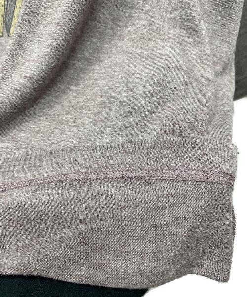 Saint Laurent Paris（サンローランパリ）Saint Laurent Paris (サンローランパリ) 半袖カットソー ライトニングボルト パープル サイズ:Sの古着・服飾アイテム