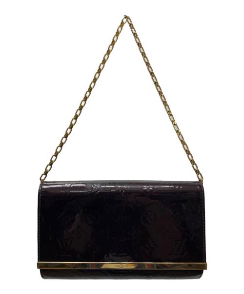 LOUIS VUITTON（ルイ ヴィトン）LOUIS VUITTON (ルイ ヴィトン) ヴェルニ クラッチ・アナ アマラントの古着・服飾アイテム
