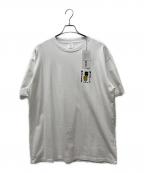 WACKO MARIAワコマリア）の古着「WASHED HEAVY WEIGHT CREW NECK T-SHIRT (TYPE-13)」｜ホワイト