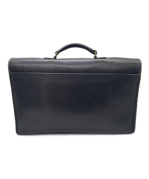COACH（コーチ）COACH (コーチ) レザーブリーフケース ブラックの古着・服飾アイテム