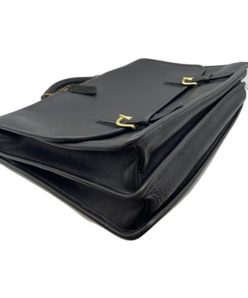 COACH（コーチ）COACH (コーチ) レザーブリーフケース ブラックの古着・服飾アイテム