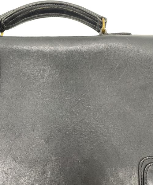COACH（コーチ）COACH (コーチ) レザーブリーフケース ブラックの古着・服飾アイテム
