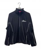 SUPREMEシュプリーム）の古着「26SS Velour Mesh Track Jacket」｜ブラック