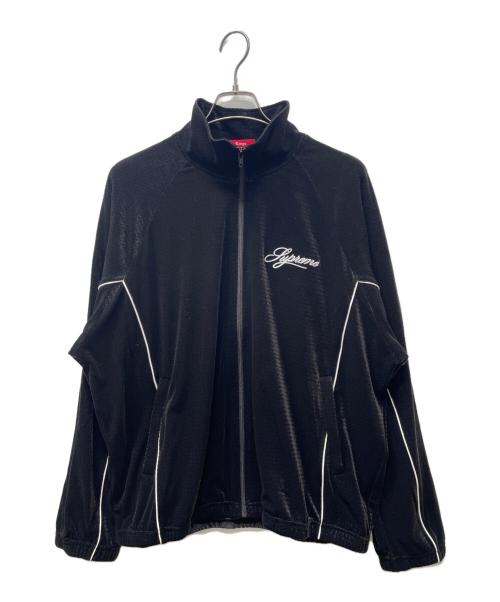SUPREME（シュプリーム）Supreme (シュプリーム) 26SS Velour Mesh Track Jacket ブラック サイズ:XLの古着・服飾アイテム