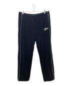 SUPREMEシュプリーム）の古着「26SS Velour Mesh Track Pants」｜ブラック