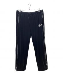 SUPREME（シュプリーム）の古着「26SS Velour Mesh Track Pants」｜ブラック
