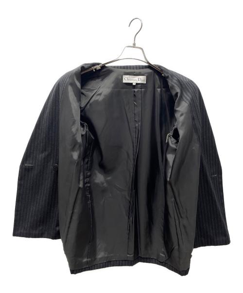 Christian Dior（クリスチャン ディオール）Christian Dior (クリスチャン ディオール) ダブルジャケット ブラック サイズ:Mの古着・服飾アイテム