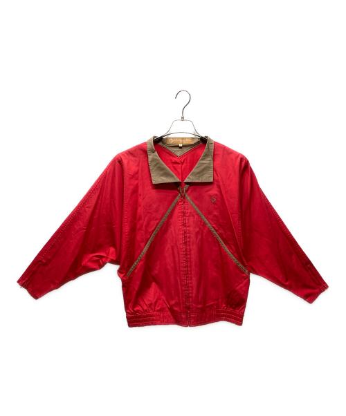 Christian Dior Sports（クリスチャン ディオールスポーツ）Christian Dior Sports (クリスチャン ディオールスポーツ) ブルゾン レッド×ブラウン サイズ:Mの古着・服飾アイテム