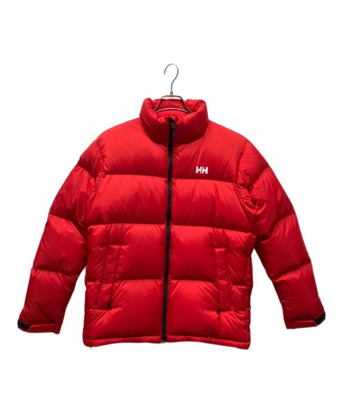 HELLY HANSEN（ヘリーハンセン）HELLY HANSEN (ヘリーハンセン) フィリーダウンジャケット レッド サイズ:Mの古着・服飾アイテム