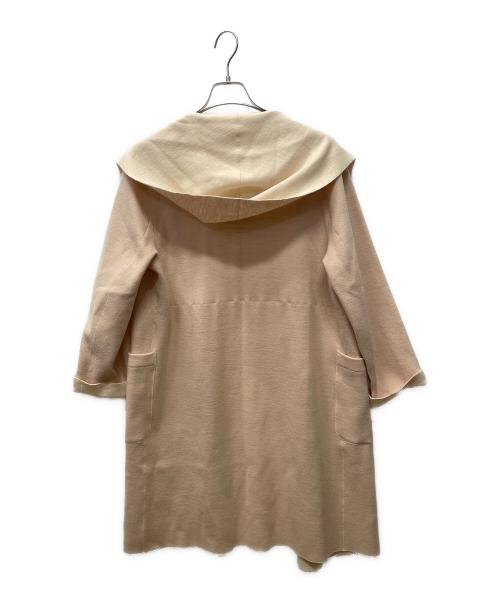 Rene（ルネ）Rene (ルネ) コーディガン ピンク×ベージュ サイズ:38の古着・服飾アイテム