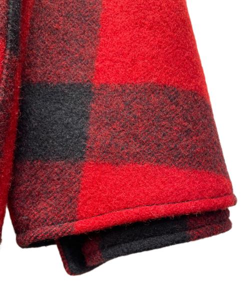 FILSON（フィルソン）FILSON (フィルソン) マッキーノクルーザージャケット レッド×ブラック サイズ:38の古着・服飾アイテム