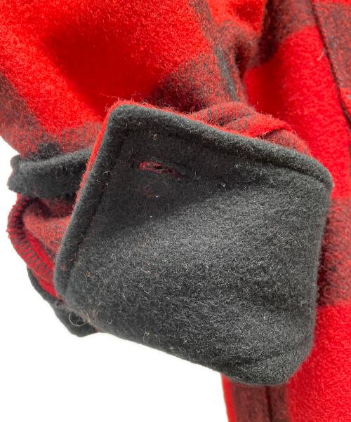 FILSON（フィルソン）FILSON (フィルソン) マッキーノクルーザージャケット レッド×ブラック サイズ:38の古着・服飾アイテム