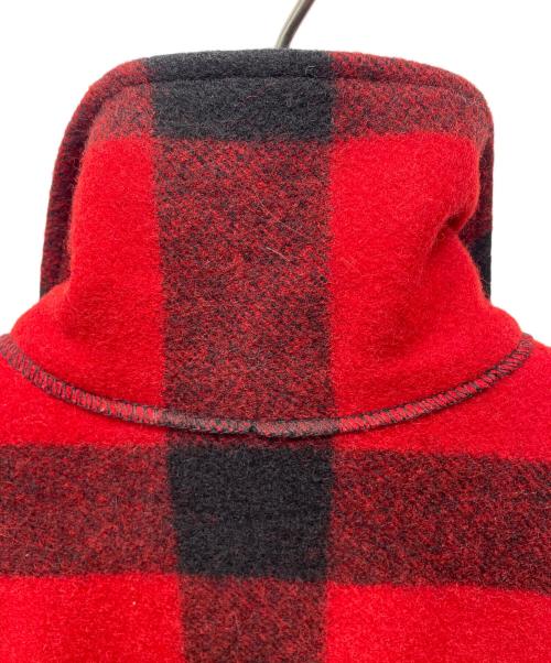 FILSON（フィルソン）FILSON (フィルソン) マッキーノクルーザージャケット レッド×ブラック サイズ:38の古着・服飾アイテム