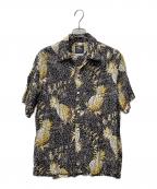 BEAUTY&YOUTH×KONA BAY HAWAIIビューティーアンドユース×コナベイハワイ）の古着「半袖シャツ USA製」｜ブラック
