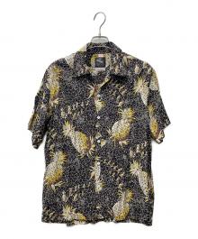 BEAUTY&YOUTH×KONA BAY HAWAII（ビューティーアンドユース×コナベイハワイ）の古着「半袖シャツ USA製」｜ブラック