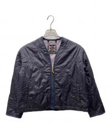 LAVENHAM（ラベンハム）の古着「キルティングショートジャケット」｜ネイビー