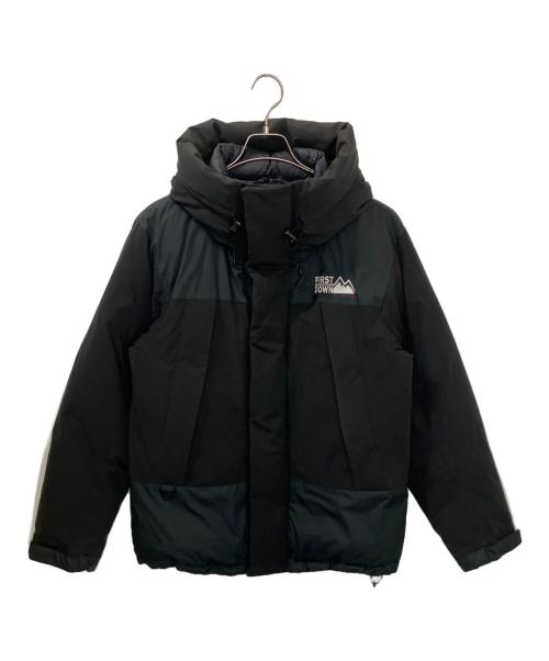 FIRST DOWN（ファーストダウン）FIRST DOWN (ファーストダウン) 203-1502　ダウンジャケット ブラック サイズ:Mの古着・服飾アイテム