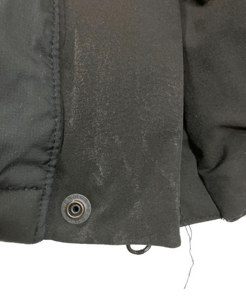 FIRST DOWN（ファーストダウン）FIRST DOWN (ファーストダウン) 203-1502　ダウンジャケット ブラック サイズ:Mの古着・服飾アイテム