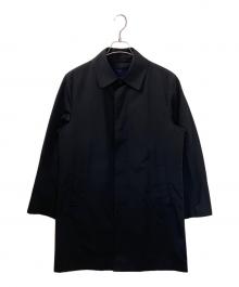 BROOKS BROTHERS（ブルックスブラザーズ）の古着「100852-72　ステンカラーコート」｜ブラック