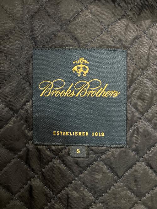 BROOKS BROTHERS（ブルックスブラザーズ）BROOKS BROTHERS (ブルックスブラザーズ) 100852-72　ステンカラーコート ブラック サイズ:Sの古着・服飾アイテム