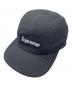 Supreme（シュプリーム）の古着「Reflective Ripstop Camp Cap Black」｜ブラック
