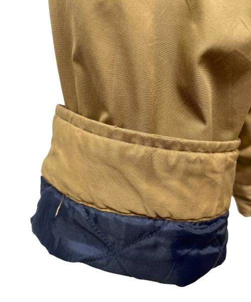 POLO RALPH LAUREN（ポロ・ラルフローレン）POLO RALPH LAUREN (ポロ・ラルフローレン) 内側フリースナイロンジャケット ベージュ サイズ:XLの古着・服飾アイテム