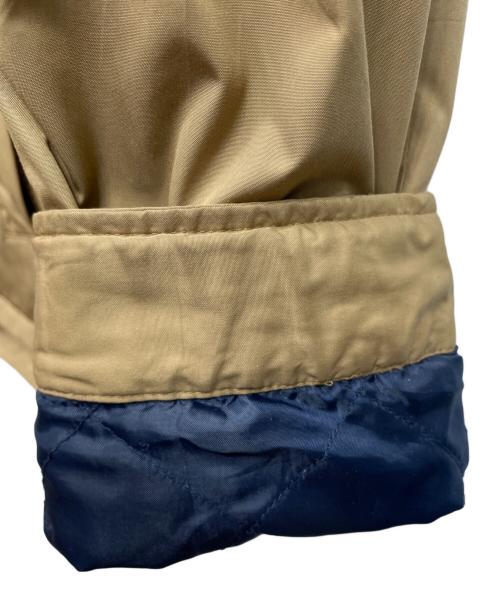POLO RALPH LAUREN（ポロ・ラルフローレン）POLO RALPH LAUREN (ポロ・ラルフローレン) 内側フリースナイロンジャケット ベージュ サイズ:XLの古着・服飾アイテム