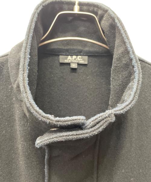 A.P.C.（アーペーセー）A.P.C. (アーペーセー) ミリタリーコート ブラック サイズ:Mの古着・服飾アイテム
