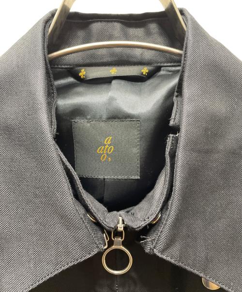 ato（アトウ）ato (アトウ) ブルゾン ブラック サイズ:46の古着・服飾アイテム
