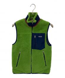 Patagonia（パタゴニア）の古着「クラシックレトロXベスト」｜グリーン×ネイビー