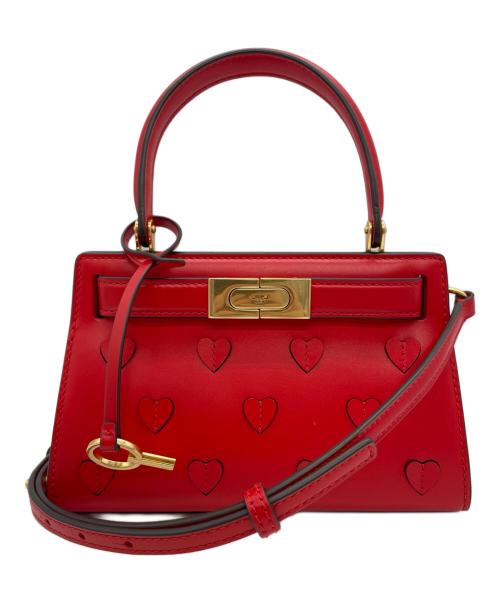 TORY BURCH（トリーバーチ）TORY BURCH (トリーバーチ) 2WAYショルダーバッグ レッドの古着・服飾アイテム