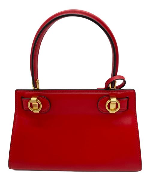 TORY BURCH（トリーバーチ）TORY BURCH (トリーバーチ) 2WAYショルダーバッグ レッドの古着・服飾アイテム