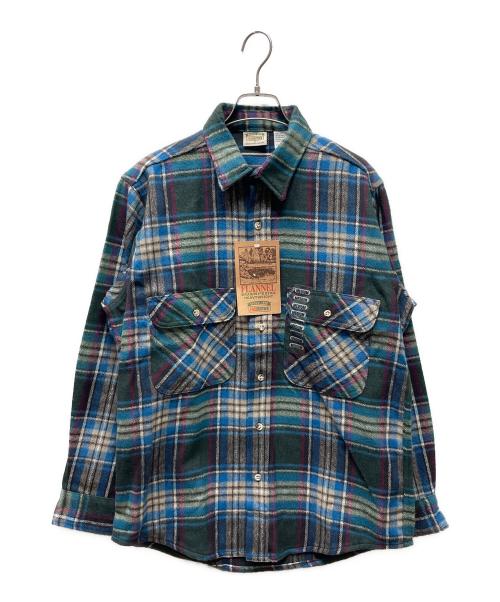 FIVE BROTHER（ファイブブラザー）FIVE BROTHER (ファイブブラザー) ネルシャツ 90s マルチカラー サイズ:Mの古着・服飾アイテム