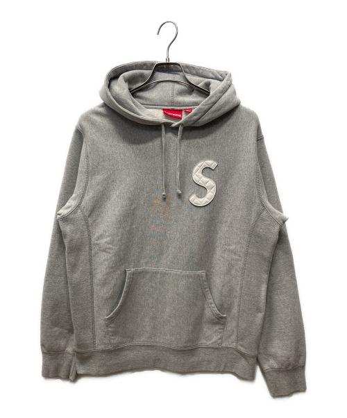 SUPREME（シュプリーム）Supreme (シュプリーム) プルオーバーパーカー グレー サイズ:Mの古着・服飾アイテム