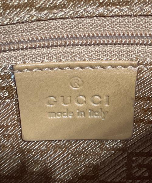 GUCCI（グッチ）GUCCI (グッチ) ワンショルダーバッグ ベージュ×オレンジの古着・服飾アイテム