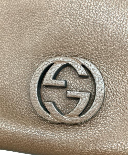 GUCCI（グッチ）GUCCI (グッチ) トートバッグ　ソーホー トート ブラウンの古着・服飾アイテム