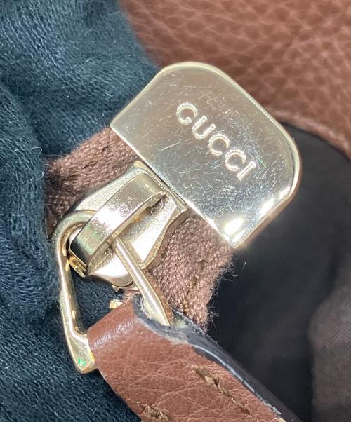 GUCCI（グッチ）GUCCI (グッチ) トートバッグ　ソーホー トート ブラウンの古着・服飾アイテム