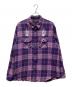 Hysteric Glamour（ヒステリックグラマー）の古着「長袖シャツ」｜パープル×ピンク