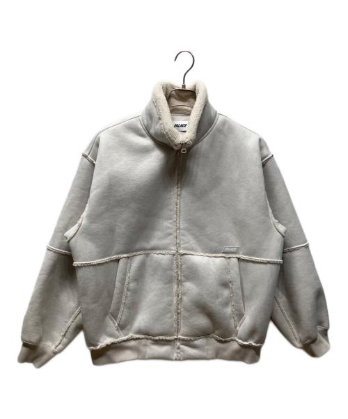 PALACE（パレス）PALACE (パレス) SHERPA FAUX SUEDE FUNNEL カーキ サイズ:２の古着・服飾アイテム