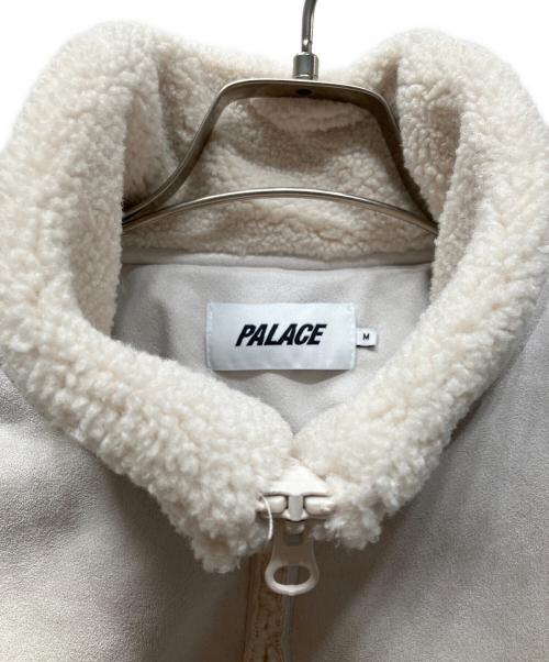 PALACE（パレス）PALACE (パレス) SHERPA FAUX SUEDE FUNNEL カーキ サイズ:２の古着・服飾アイテム