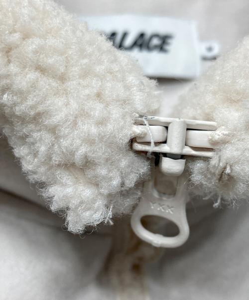 PALACE（パレス）PALACE (パレス) SHERPA FAUX SUEDE FUNNEL カーキ サイズ:２の古着・服飾アイテム