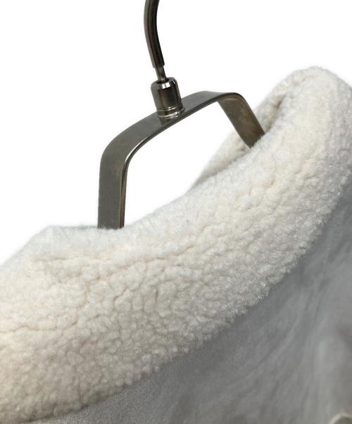 PALACE（パレス）PALACE (パレス) SHERPA FAUX SUEDE FUNNEL カーキ サイズ:２の古着・服飾アイテム