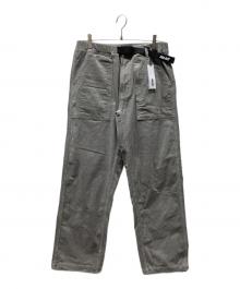 PALACE（パレス）の古着「CORDUROY BELTER TROUSER」｜グレー