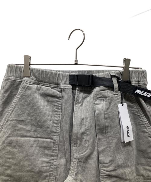 PALACE（パレス）PALACE (パレス) CORDUROY BELTER TROUSER グレー サイズ:76cm (W30)の古着・服飾アイテム