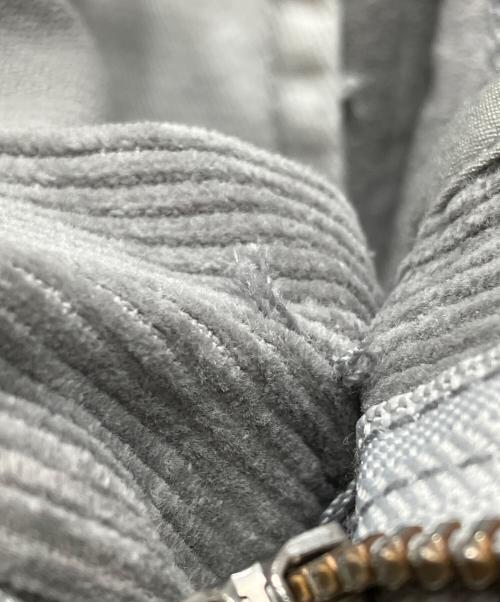 PALACE（パレス）PALACE (パレス) CORDUROY BELTER TROUSER グレー サイズ:76cm (W30)の古着・服飾アイテム