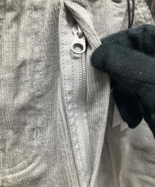PALACE（パレス）PALACE (パレス) CORDUROY BELTER TROUSER グレー サイズ:76cm (W30)の古着・服飾アイテム