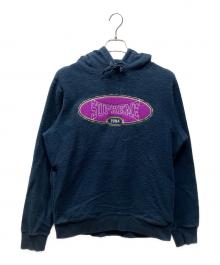 SUPREME（シュプリーム）の古着「パーカー」｜ネイビー×パープル