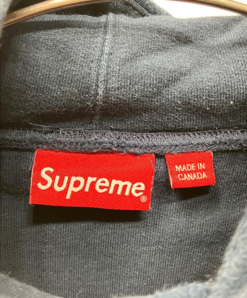SUPREME（シュプリーム）SUPREME (シュプリーム) パーカー ネイビー×パープル サイズ:Sの古着・服飾アイテム